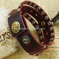 2015 new men's skull bracelet jewelry influx of people must leather bracelet PH776